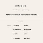 Personalizada Nombre Curb Cadena Pulsera con Pave Circonita Corazón Estrella Símbolo Dainty Joyería Cumpleaños Aniversario Regalo para Mujeres