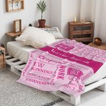 Personalisierte Best Achievement Super Soft Retirement Blanket Happy Retirement Farewell Geschenk für Mitarbeiter Freunde