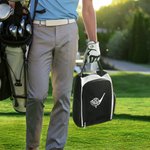 Personalized Embroidered Monogrammed Golf Shoes Bag with Text Multi Compartment Sports Accessories Birthday Gift for Golf Lovers