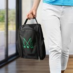Personalized Embroidered Monogrammed Golf Shoes Bag with Text Multi Compartment Sports Accessories Birthday Gift for Golf Lovers