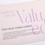 Personalisierte Sie sind wertvoll Anti-Rutsch-Mauspad mit Bibelvers und Name Bürobedarf religiösen Geburtstag Geschenk für Christen Kollegen