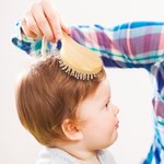 Personalisierte hölzerne Geburt Blume Baby Haarbürste Kamm Set mit Namen Neugeborenes Baby Dusche Geschenk für Jungen Mädchen