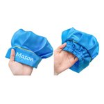 Tablier en Cuisine Personnalisé avec Nom Initiale et Motif d'Animal Toque Incluse Cadeau Anniversaire pour Enfants