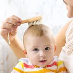 Personalisierte hölzerne Geburt Blume Baby Haarbürste Kamm Set mit Namen Neugeborenes Baby Dusche Geschenk für Jungen Mädchen