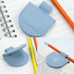 Marque-page magnétique en cuir avec porte-stylo Fournitures de bureau Cadeau d'anniversaire pour les amoureux des livres