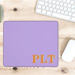 Gepersonaliseerde Multicolor Non-Slip Muismat met initiaal Verjaardag Home Office Supplies Cadeau voor familie