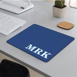 Gepersonaliseerde Multicolor Non-Slip Muismat met initiaal Verjaardag Home Office Supplies Cadeau voor familie
