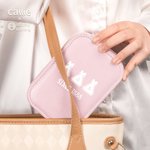 Lettere greche personalizzate con fiocco Scatola portagioie con specchio per il trucco a LED a colori variabili Regalo per sorelle amiche | Callie × Affinity Licensing