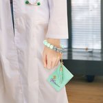 Personalisierte Geburt Blume Schleife-Knoten Stethoskop Quaste Schlüsselanhänger Armband Leder Brieftasche mit Perlen Armband Geburtstag Krankenschwester Woche Geschenk für medizinisches Personal
