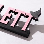 Personalized Wizard Hat 3D Printed Wicked Name Plate Home Decor Housewarming Gift for Colleagues Friends