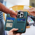 Personalized Classic Winnie the Pooh Leather Flip Wallet Phone Case with Name and RFID Blocking Card Holder Graduation Gift for Graduates