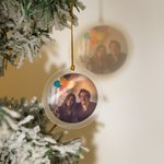 Calendario de Navidad personalizado con diseño de muérdago y música Tarjetas de películas y tarjetas de felicitación Decoración navideña de pared Regalo para parejas