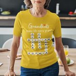 Personalisierte Multicolor Kreuzworträtsel Scrabble Puzzle T-shirt Sweatshirt lustige Muttertag Geschenk für Mama Oma