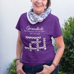 Personalisierte Multicolor Kreuzworträtsel Scrabble Puzzle T-shirt Sweatshirt lustige Muttertag Geschenk für Mama Oma