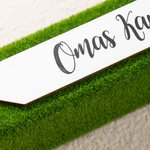 Personalisiertes Niedliches Cooles Lächelndes Gesicht Holz Kaninchen Beflockter Block Set Bunte Haus Deko Ostern Geburtstag Geschenk für Mama Oma