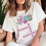 Personalized Easter Eggs Crossword Puzzle Name T-shirt Sweatshirt Hoodie with Title Birthday Mother's Day Appreciation Gift for Mom Grandma Women