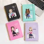 Cahier à spirale A5 avec pages d'agenda hebdomadaires et mensuelles Cadeau d'anniversaire et de Nouvel An pour la famille et les amis