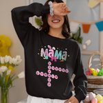 Personalized Easter Eggs Crossword Puzzle Name T-shirt Sweatshirt Hoodie with Title Birthday Mother's Day Appreciation Gift for Mom Grandma Women
