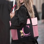 Personalized Classic Winnie the Pooh Tote Bag with Mesh Name and Pocketsand Graduation Birthday Gift for Graduates