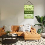 Personalised St. Patrick's Day Irish Clover Four Leaf Garden Flag with Text St. Patrick's Day Gift for Family