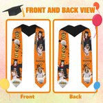 Personalized Photo Collage Multicolour Sport Graduation Stoles with Text Class Of 2025 Graduation Gift for Graduates