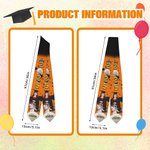 Personalized Photo Collage Multicolour Sport Graduation Stoles with Text Class Of 2025 Graduation Gift for Graduates