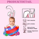 Personalisiertes Foto Osterei Ornament mit Namen Schlüsselanhänger Autozubehör Ostergeschenk für Familie