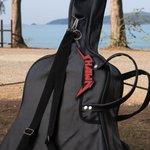 Personalisierter 3D Druck Metalmusik Schlüsselanhänger mit Text und Farbvarianten Geburtstag Geschenk für Metalheads