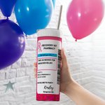 Personlig baksmälla kit receptflaska 20oz Skinny Tumbler Bachelorette med namn text Party Födelsedagsfest Present för tjejer