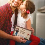 Personalized Best Dad Mom by Par Cartoon Golf Character Wooden Plaque with 1-8 Names and Holder Home Decor Father's Day Birthday Gift for Golf Lovers