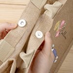 Estetoscopio Personalizado con Lazo Flor de Nacimiento Dibujos Animados Niña Bolsa de Yute con Nombre Cumpleaños Semana de la Enfermera Regalo de Agradecimiento para Enfermera Doctora Personal Médico