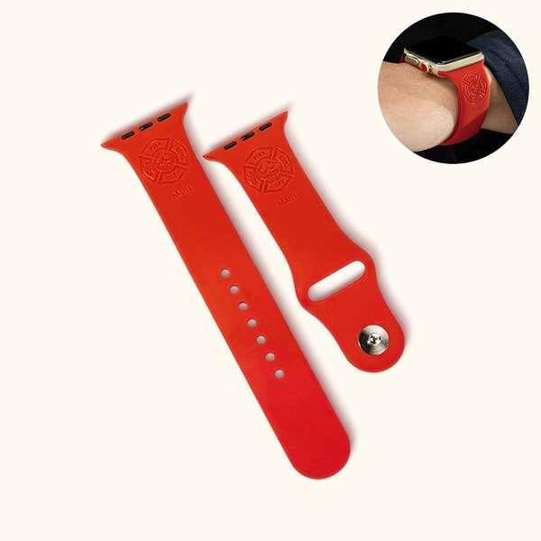 Firefighter First Responder Engraved Apple Watch Band