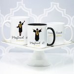 Personalised Mastered It Degree Graduation Ceramic Mug with Name for Class of 2025 Graduation Gift