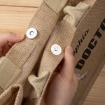 Personalisierte medizinische Cartoon-Charakter große Tragetasche mit Namen Geburtstag Anerkennung Krankenschwestern Woche Geschenk für Krankenschwester Arzt