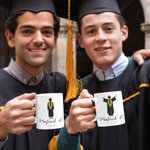 Personalised Mastered It Degree Graduation Ceramic Mug with Name for Class of 2025 Graduation Gift