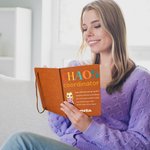 Personalised Chaos Coordinator Cartoon Character A5 Leather Cover Notebook with Name Recording Accessories Birthday Gift for Students Office Workers