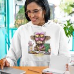 Personlig 100 dagar Highland Cow T-shirt Sweatshirt Hoodie med namn Lärares dag Tillbaka till skolan Present till lärare