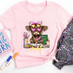 Personalizada Coquette Lazo Highland Vaca 100% Algodón Niño Camiseta Sudadera Sudadera con Capucha con Nombre Vuelta al Cole Regalo de Cumpleaños para Niños