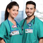 Personalized Cartoon Character Irregular Retractable Name ID Card Badge Reel with Title Birthday Appreciation Gift for Nurse Doctor Medical Staff