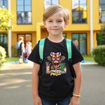 Personalizada Coquette Lazo Highland Vaca 100% Algodón Niño Camiseta Sudadera Sudadera con Capucha con Nombre Vuelta al Cole Regalo de Cumpleaños para Niños