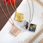 Personalisierte Graduierung Halskette Foto Halskette Graduierung Souvenir