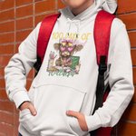 Personalizada Coquette Lazo Highland Vaca 100% Algodón Niño Camiseta Sudadera Sudadera con Capucha con Nombre Vuelta al Cole Regalo de Cumpleaños para Niños