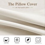 Personalized Soccer Tennis Baseball Rugby Sports Ball Soft Throw Pillow Cover with Name Birthday Housewarming Gift for Sports Lovers