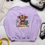 Personlig 100 dagar Highland Cow T-shirt Sweatshirt Hoodie med namn Lärares dag Tillbaka till skolan Present till lärare