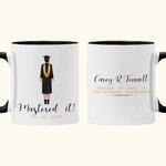 Personalised Mastered It Degree Graduation Ceramic Mug with Name for Class of 2025 Graduation Gift