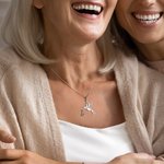Collar Colibrí Personalizado con Piedra de Nacimiento Joya de Pájaro Regalo de Cumpleaños Aniversario Día de la Madre para Mujer