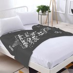 Personalisierte Unsere erste Weihnachten Fleecedecke Weihnachtsbaum Design mit Namen Home Decor Weihnachtsgeschenk für Paar Liebhaber