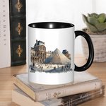 Tazza personalizzata in ceramica da 11 oz con nome e cognome Regalo di Natale per gli amanti dei viaggi