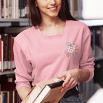 Personalisierte Apfel Herz Süßigkeiten Form tägliche Motivation T-Shirt Sweatshirt mit Namen Wertschätzung Lehrer Tag Geschenk für Lehrer Schule Personal