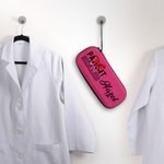 Personalisierte Coquette Bogen Name Zippered Stethoskop Tragetasche mit Mesh-Tasche Anerkennung Geburtstagsgeschenk für Krankenschwester Arzt medizinisches Personal